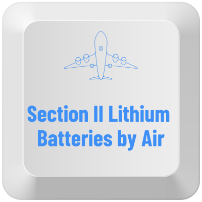 Best Section II Lithium Batteries by air online training course