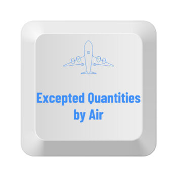 Excepted Quantities by Air & Sea