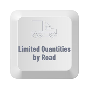 limited quantities by road