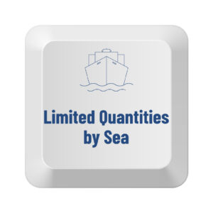 limited quantities by sea