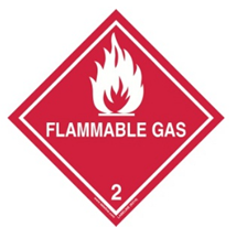 Class 2 Flammable Gas symbol