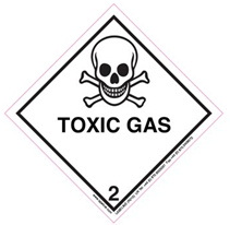 Dangerous Goods Class-2-TGases -Toxic-Gas-white-symbol