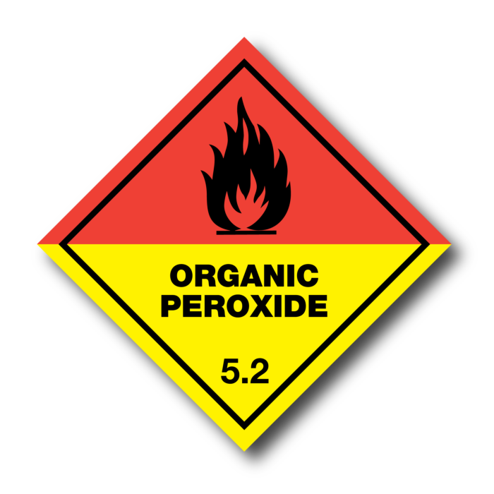 Dangerous Goods Class Oxidising Substances Organic Peroxides