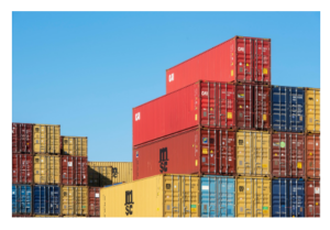 Dangerous Goods- Training Essentials - Stack of shipping containers