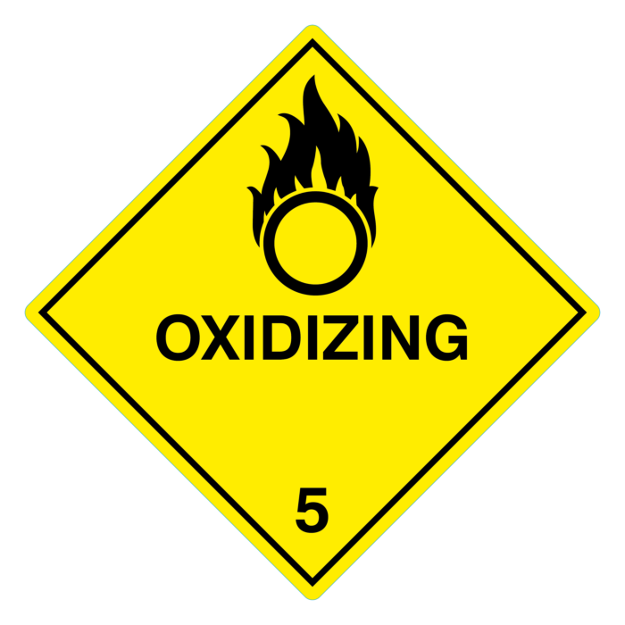 Class 5 Oxidising symbol