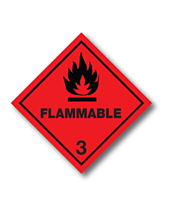 class 3 flammable symbol