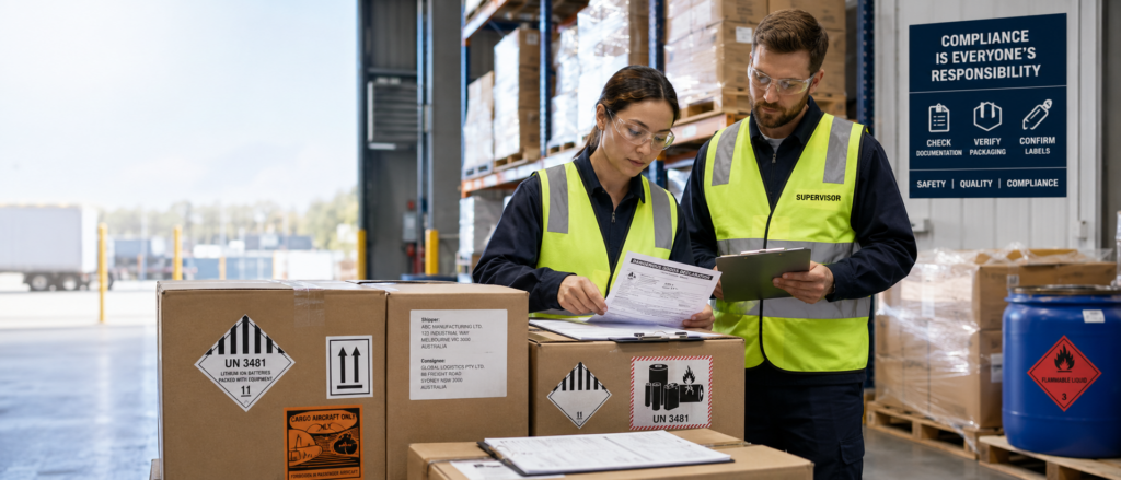 Dangerous Goods CBTA Compliance Checks