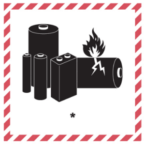 Battery Mark for SP188 shipments