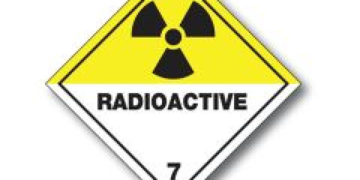 Dangerous Goods Class-7-radioactive-symbol -yellow -white-diamond